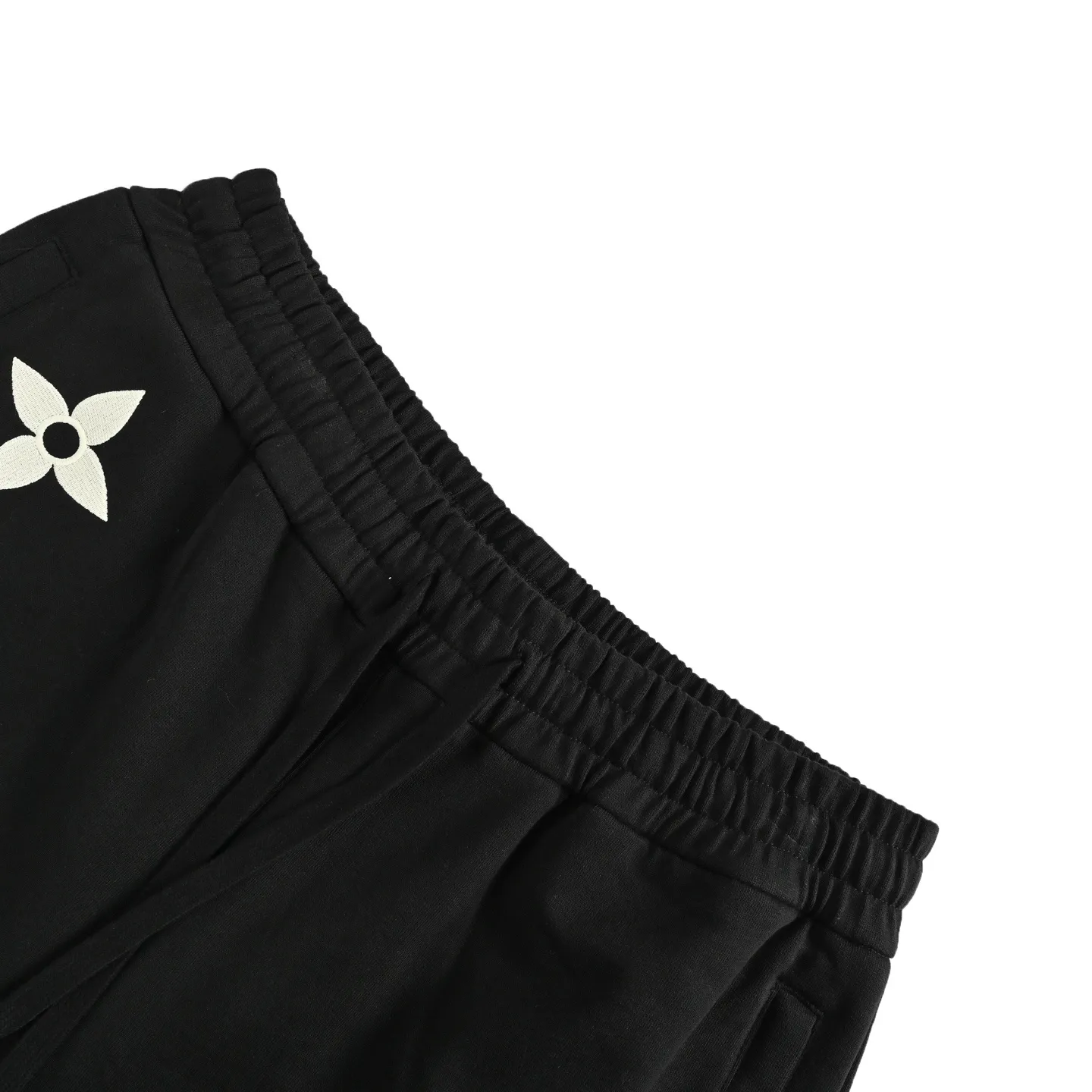 Louis Vuitton/Louis Vuitton 25Fw presbyopic embroidered logo trousers